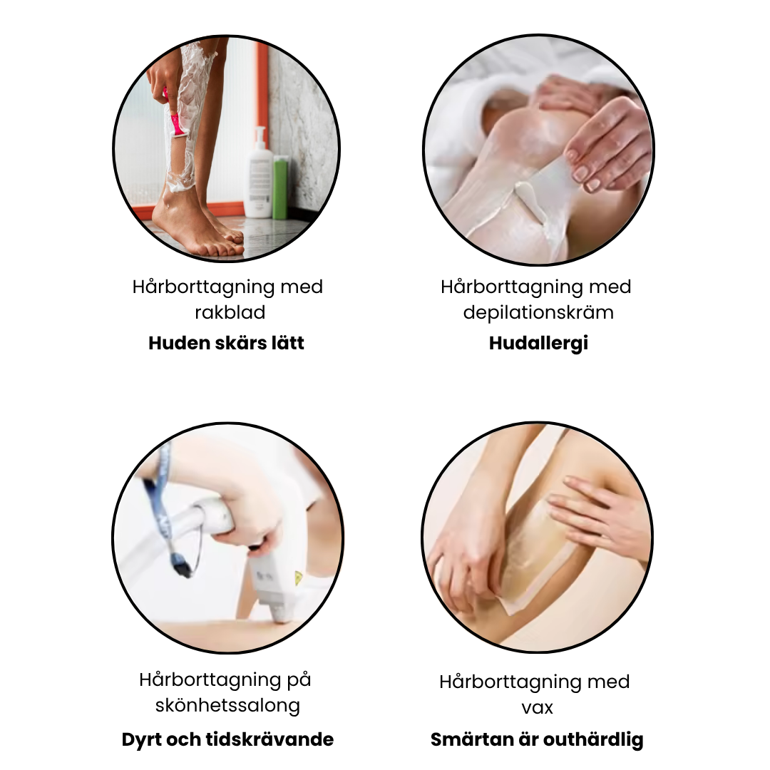 Magisk Kristal Hårborttagare