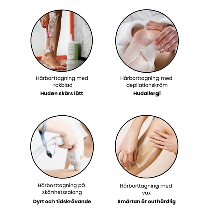 Magisk Kristal Hårborttagare